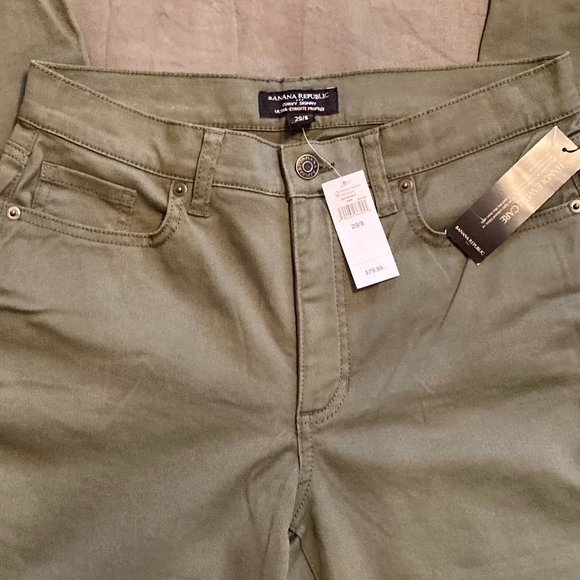 Banana Republic Curvey Skinny Jeans - Green - NWT - Picture 6 of 7